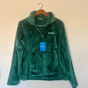 Columbia Green Fleece Pullover